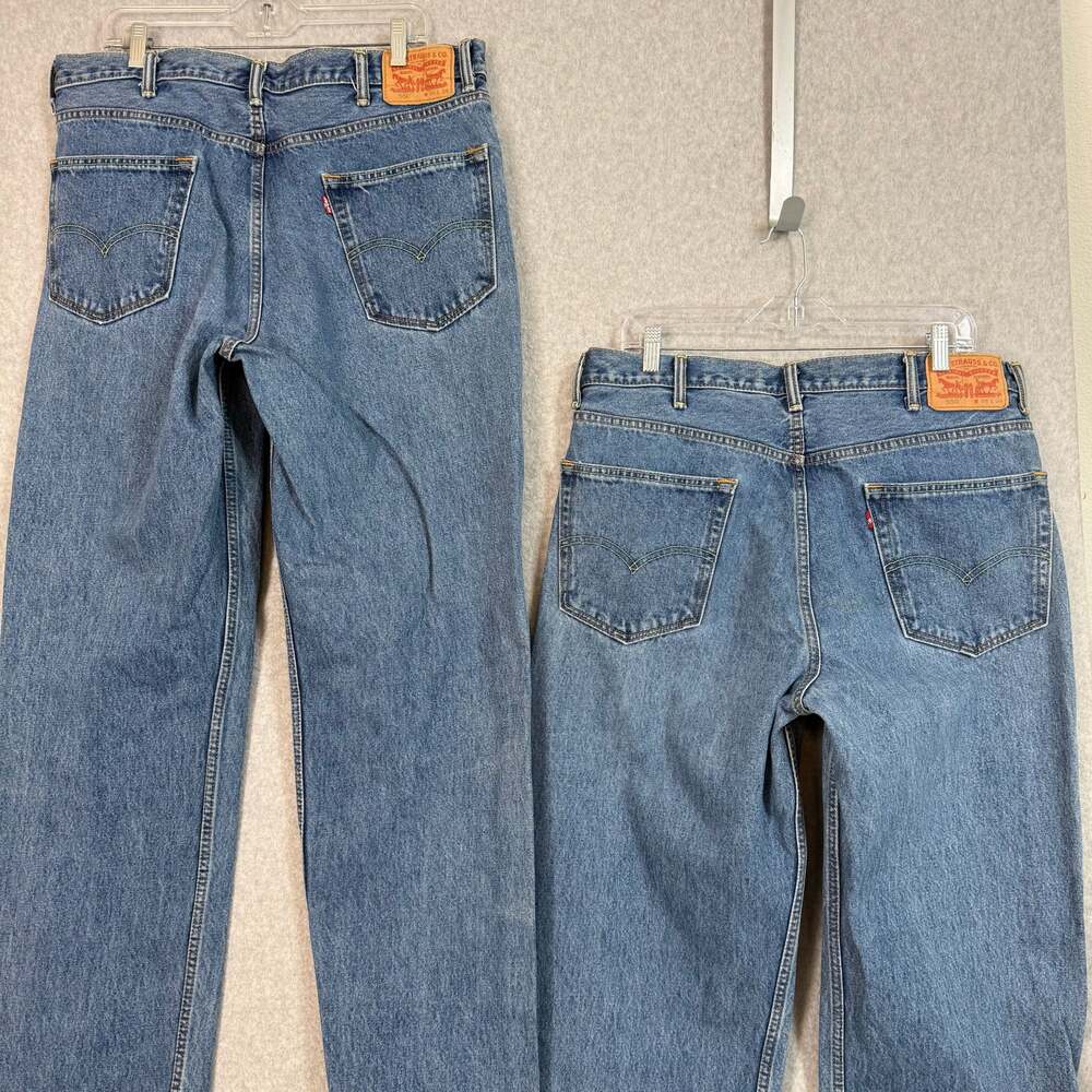 Levi’s 550 Relaxed Fit Jeans Size 38x34 Classic Workwear Vtg 2014 Lot of 2